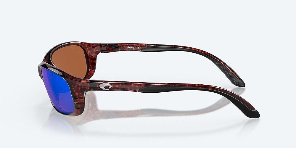 Costa Del Mar Brine - Tortoise - Green Mirror Polarized Polycarbonate (580P)