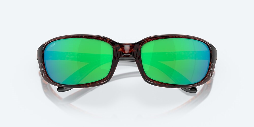 Costa Del Mar Brine - Tortoise - Green Mirror Polarized Polycarbonate (580P)
