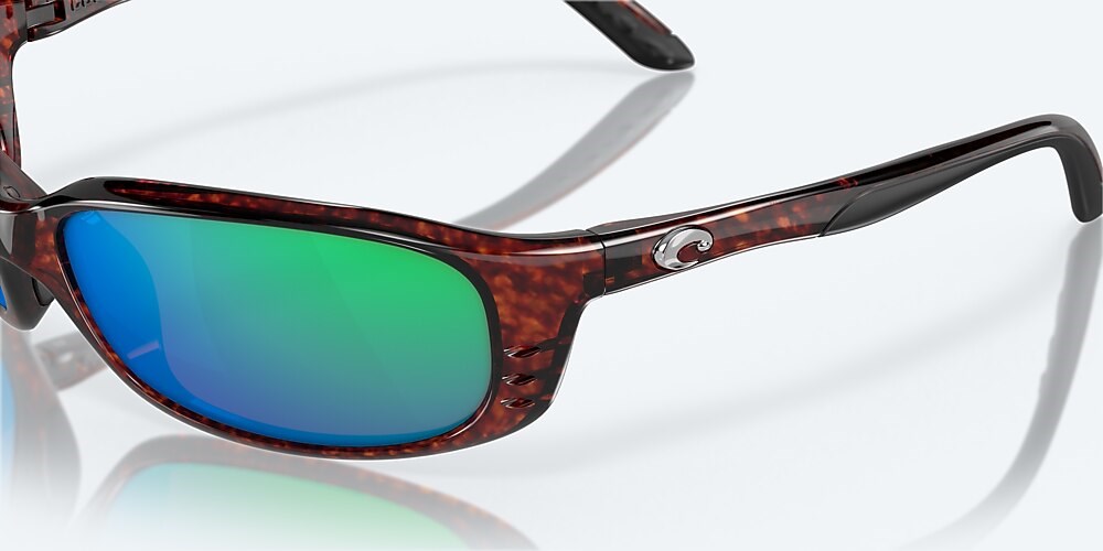 Costa Del Mar Brine - Tortoise - Green Mirror Polarized Polycarbonate (580P)