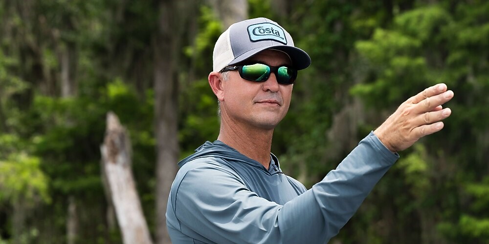 Costa Del Mar Brine II - Matte Black - Green Mirror Polarized Glass (580G)
