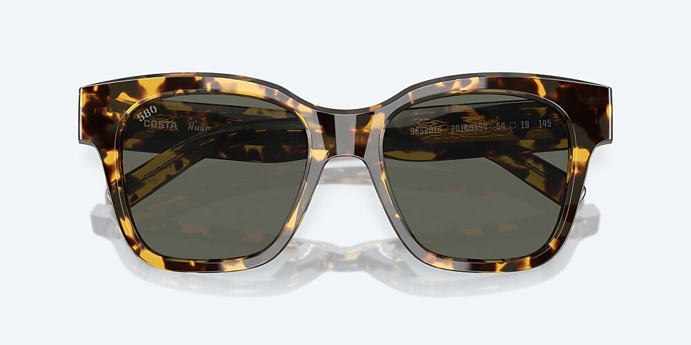 Costa Del Mar Nusa - Tortoise - Gray Polarized Glass (580G)