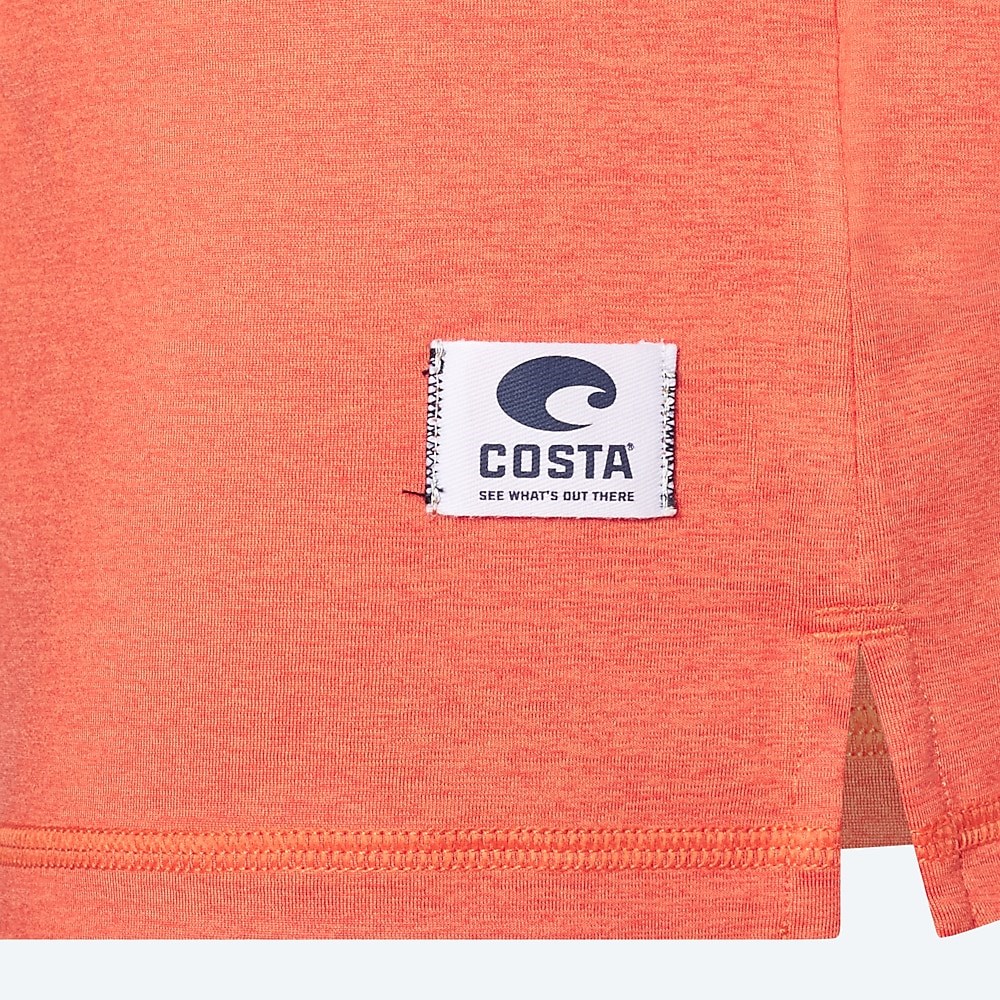 Costa Del Mar SS Voyager Performance Shirt - Heather Sunset