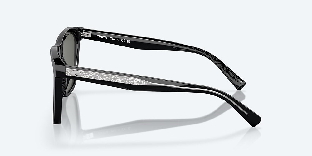 Costa Del Mar Ulu - Black - Gray Polarized Glass (580G)