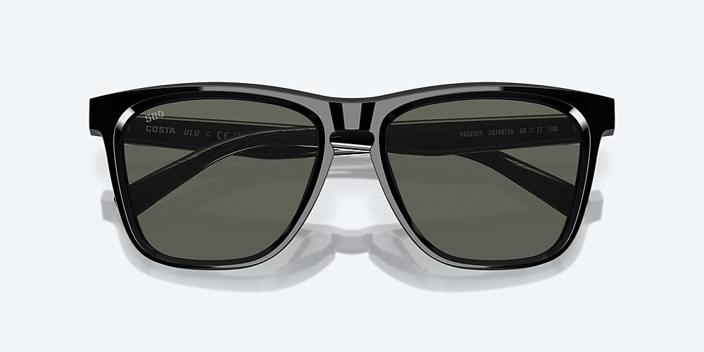 Costa Del Mar Ulu - Black - Gray Polarized Glass (580G)