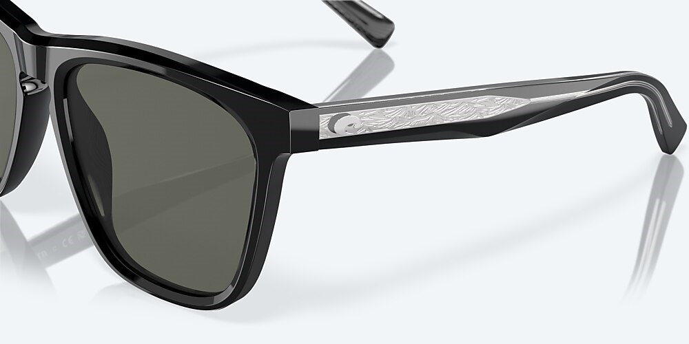 Costa Del Mar Ulu - Black - Gray Polarized Glass (580G)