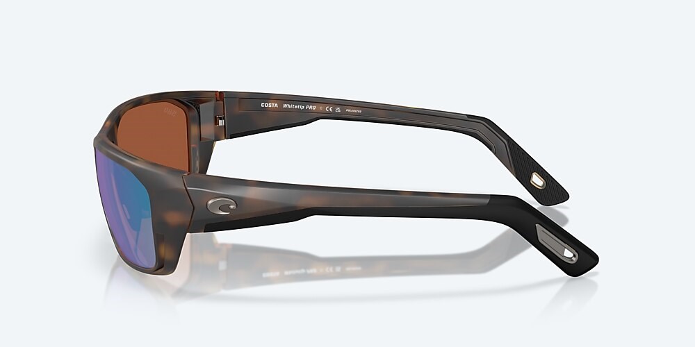 Costa Del Mar Whitetip PRO - Matte Tortoise - Green Mirror Polarized Glass (580G)