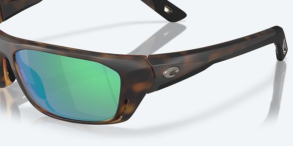 Costa Del Mar Whitetip PRO - Matte Tortoise - Green Mirror Polarized Glass (580G)