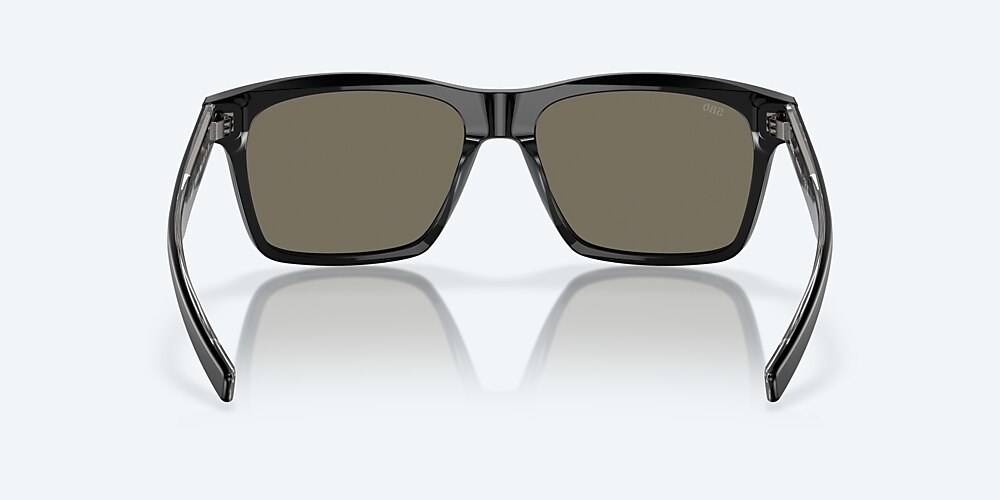 Costa Del Mar Aransas - Matte Black - Blue Mirror Polarized Glass (580G)