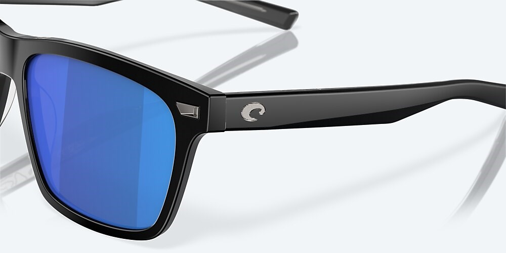 Costa Del Mar Aransas - Matte Black - Blue Mirror Polarized Glass (580G)