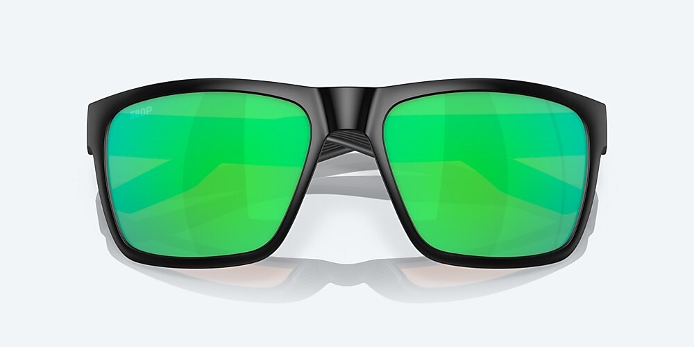 Costa Del Mar Paunch XL - Matte Black - Green Mirror Polarized Polycarbonate (580P)
