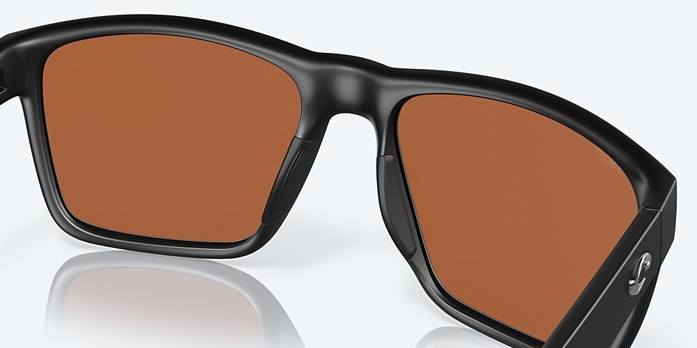 Costa Del Mar Paunch XL - Matte Black - Green Mirror Polarized Polycarbonate (580P)