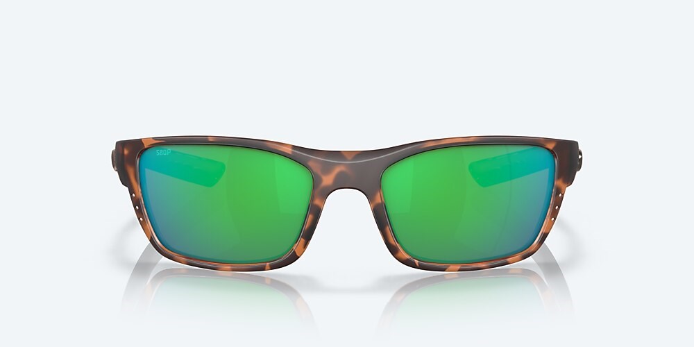 Costa Del Mar Whitetip - Retro Tortoise - Green Mirror Polarized Polycarbonate (580P)