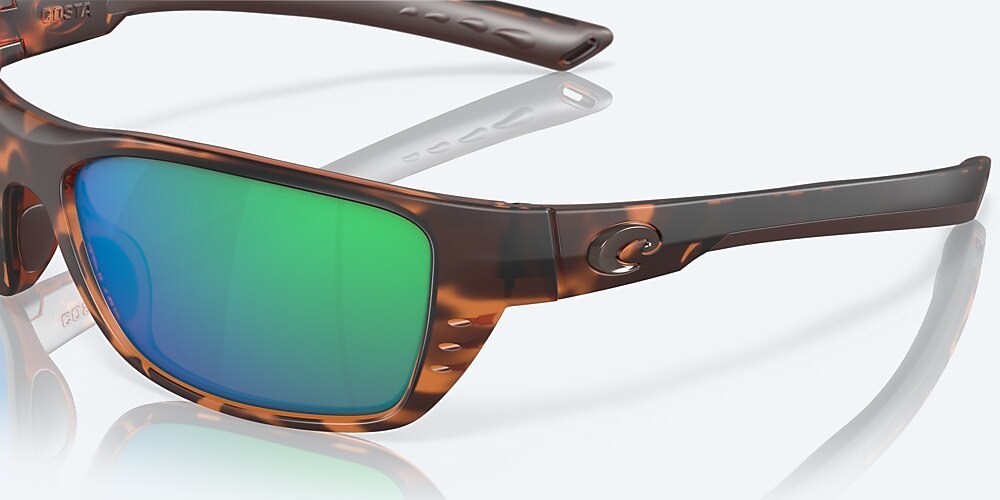 Costa Del Mar Whitetip - Retro Tortoise - Green Mirror Polarized Polycarbonate (580P)