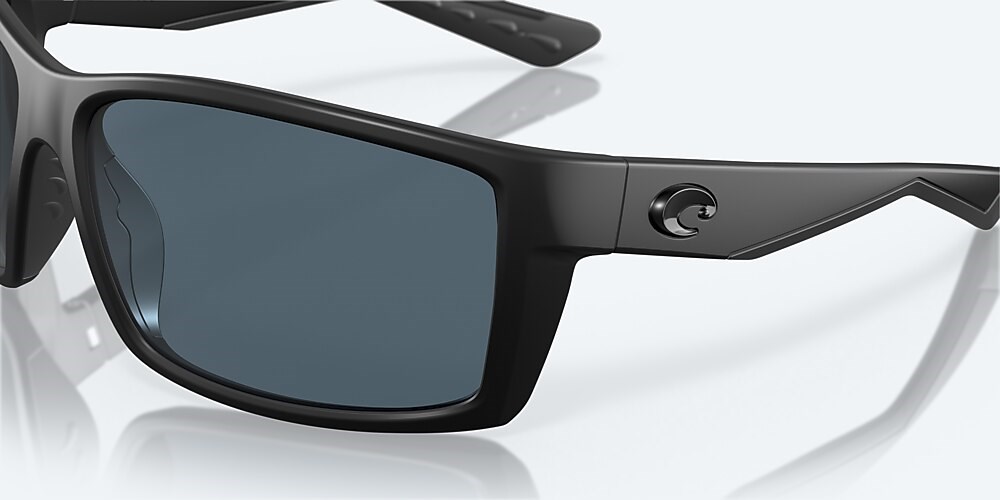 Costa Del Mar Reefton - Blackout - Gray Polarized Polycarbonate (580P)