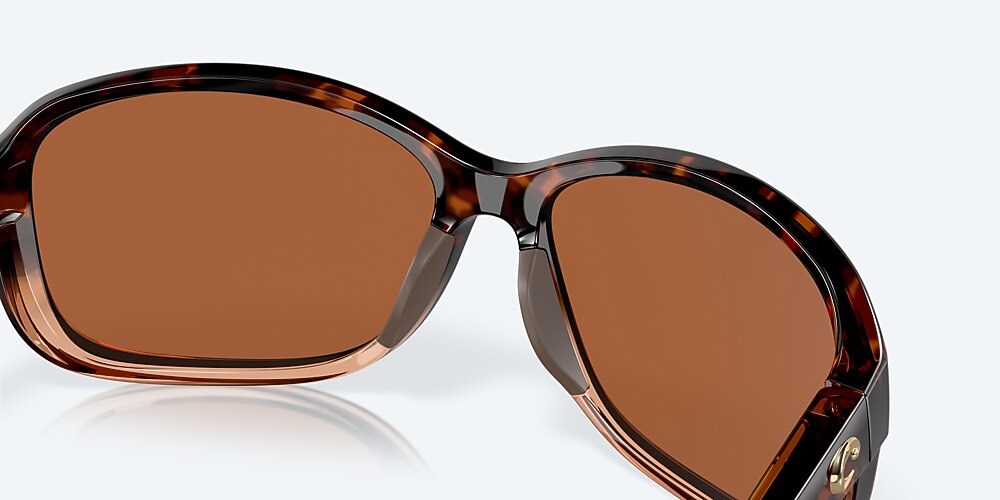 Costa Del Mar Seadrift - Shiny Tortoise Fade - Green Mirror Polarized Polycarbonate (580P)
