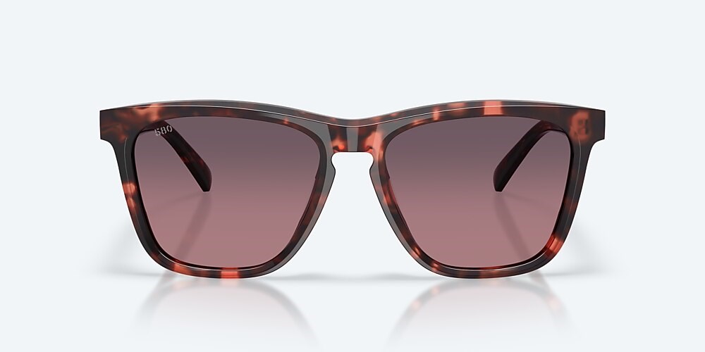Costa Del Mar Ulu - Sunset Tortoise - Rose Gradient Polarized Glass (580G)