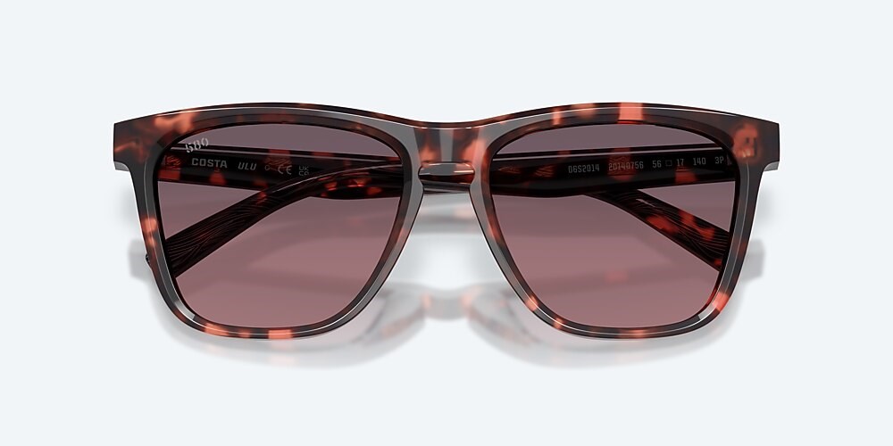 Costa Del Mar Ulu - Sunset Tortoise - Rose Gradient Polarized Glass (580G)