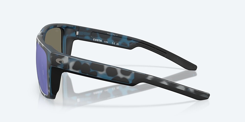 Costa Del Mar Lido - Deep Water Camo - Blue Mirror Polarized Glass (580G)