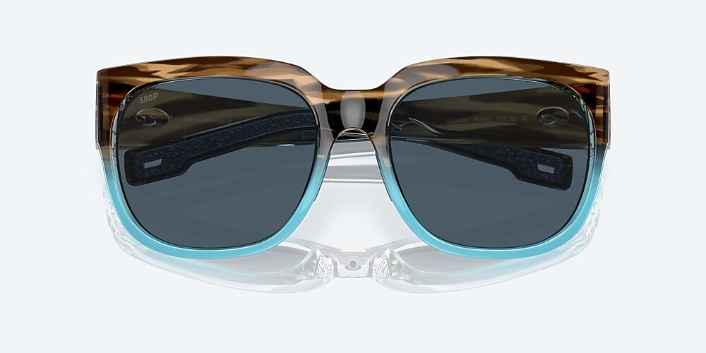 Costa Del Mar Waterwoman 2 - Shiny Wahoo - Gray Polarized Polycarbonate (580P)