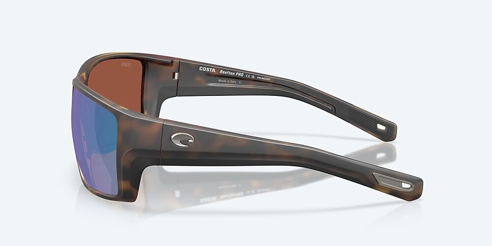Costa Del Mar Reefton PRO - Matte Tortoise - Green Mirror Polarized Glass (580G)