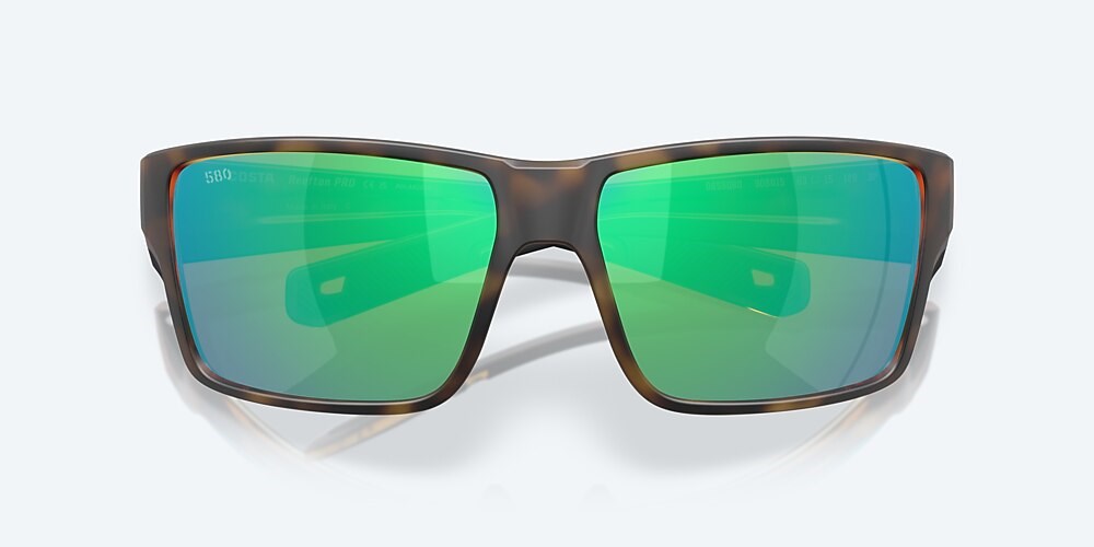 Costa Del Mar Reefton PRO - Matte Tortoise - Green Mirror Polarized Glass (580G)