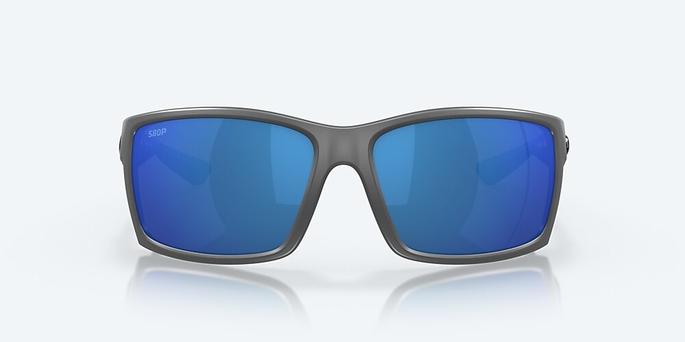 Costa Del Mar Reefton - Matte Gray - Blue Mirror Polarized Polycarbonate (580P)