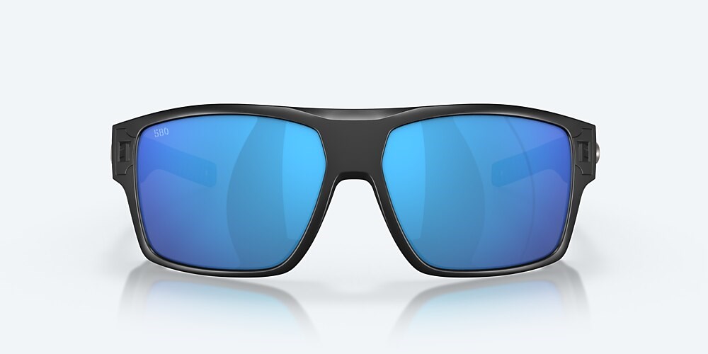 Costa Del Mar Diego - Matte Black - Blue Mirror Polarized Glass (580G)