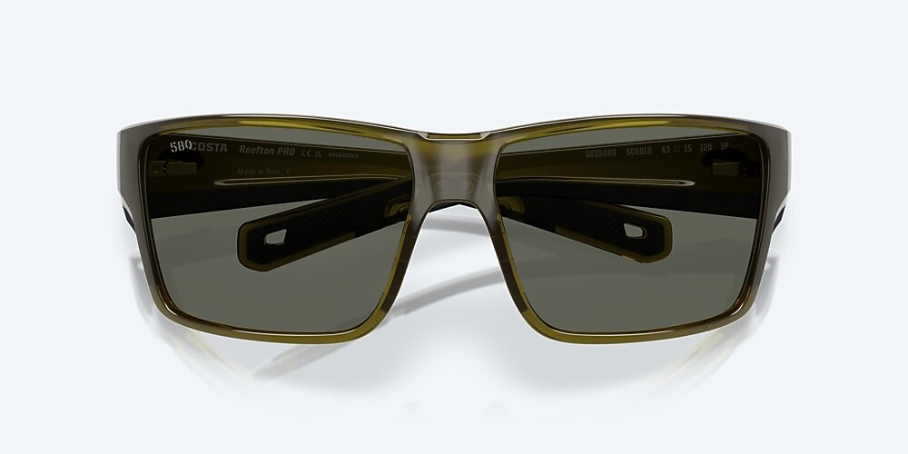 Costa Del Mar Reefton PRO - Seagrass - Gray Polarized Glass (580G)