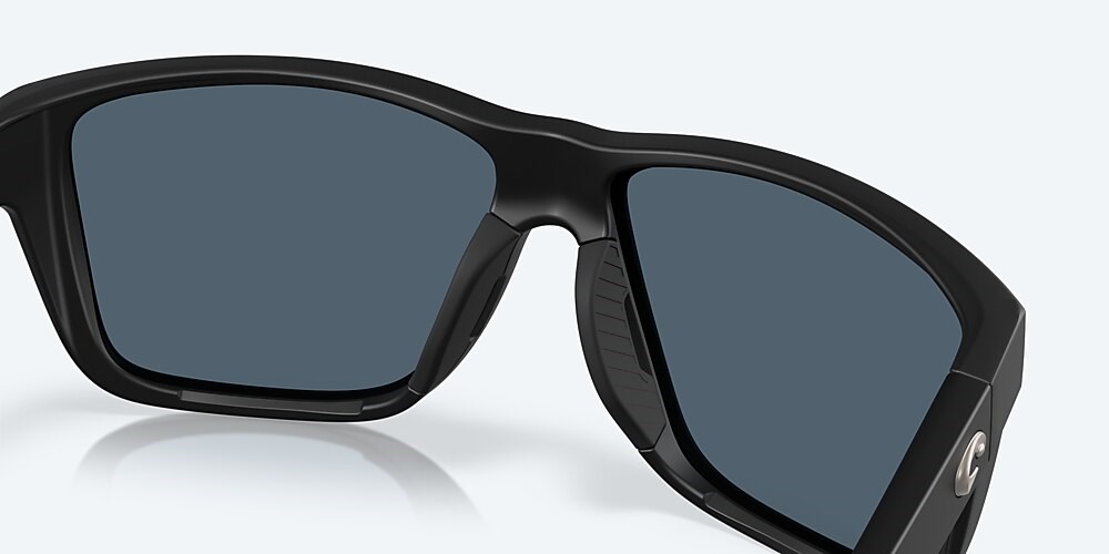 Costa Del Mar Broadbill II - Matte Black - Gray Polarized Polycarbonate (580P)