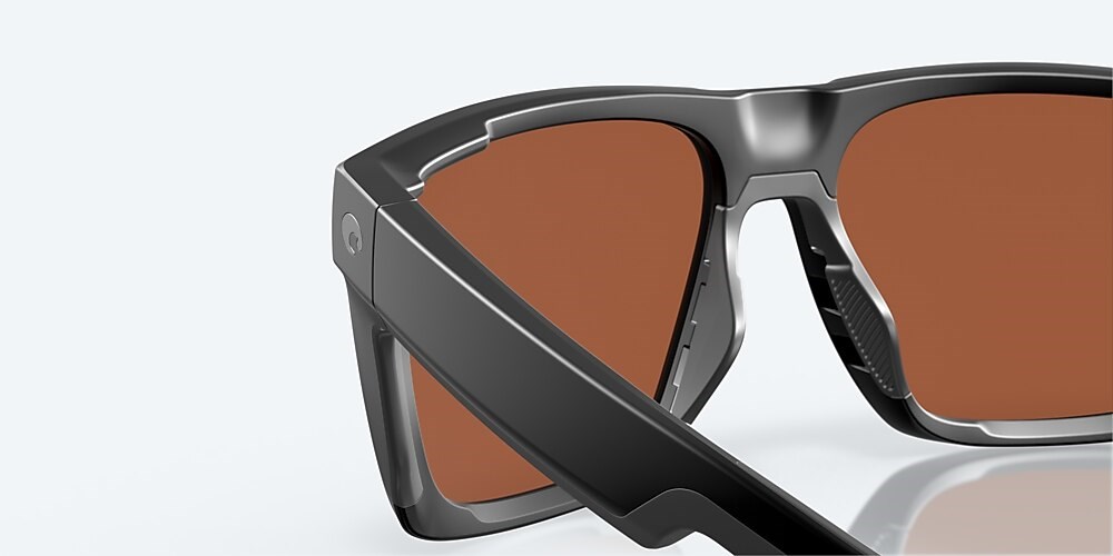 Costa Del Mar Lido - Matte Black - Green Mirror Polarized Glass (580G)