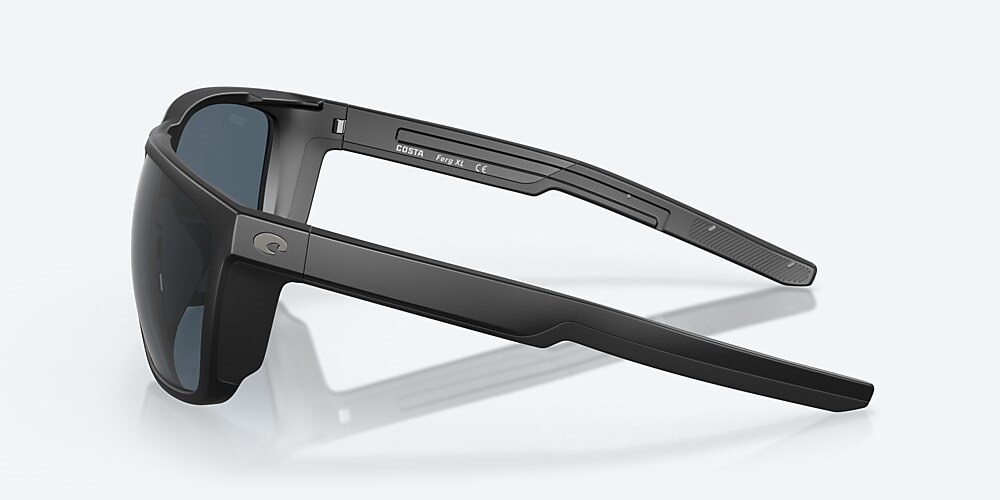 Costa Del Mar Ferg XL - Matte Black - Gray Polarized Polycarbonate (580P)