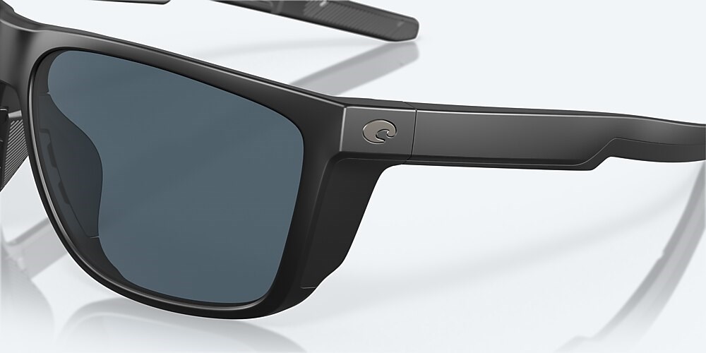 Costa Del Mar Ferg XL - Matte Black - Gray Polarized Polycarbonate (580P)