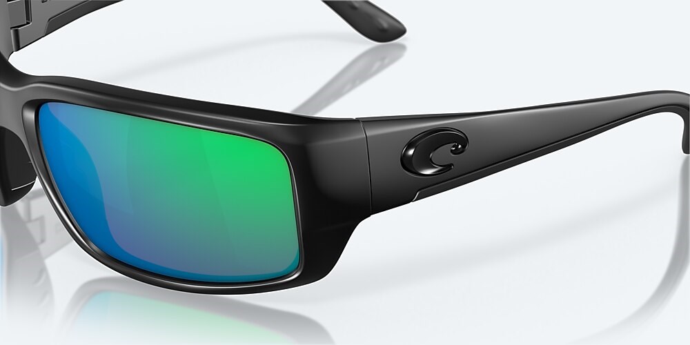 Costa Del Mar Fantail - Blackout - Green Mirror Polarized Polycarbonate (580P)