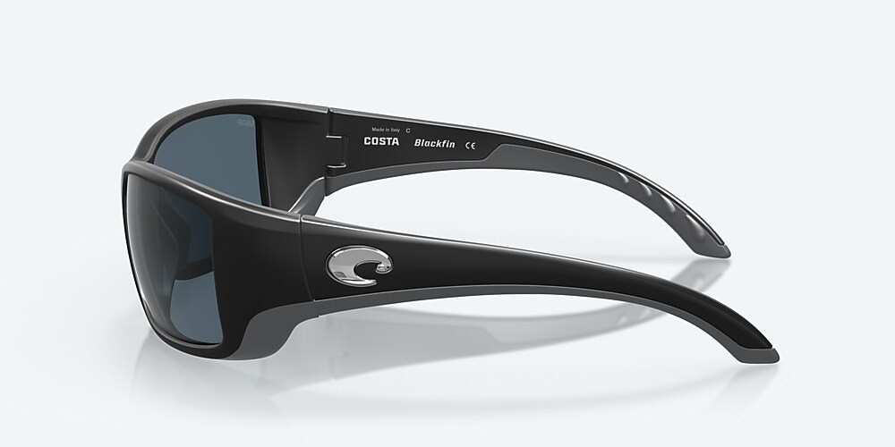Costa Del Mar Blackfin - Matte Black - Gray Polarized Polycarbonate (580P)