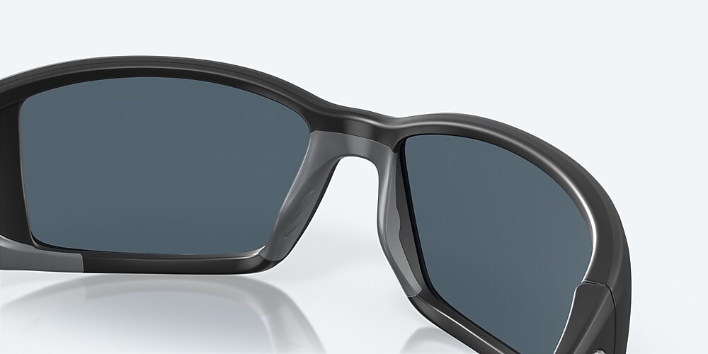 Costa Del Mar Blackfin - Matte Black - Gray Polarized Polycarbonate (580P)