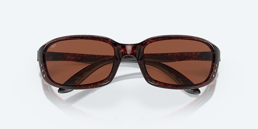 Costa Del Mar Brine - Tortoise - Copper Polarized Polycarbonate (580P)