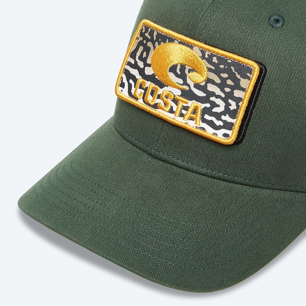 Costa Del Mar Fishskins Trucker - Forest Green