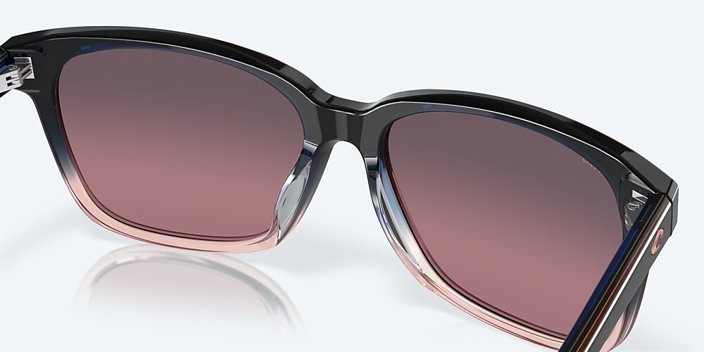 Costa Del Mar May - Pink Sand - Rose Gradient Polarized Glass (580G)
