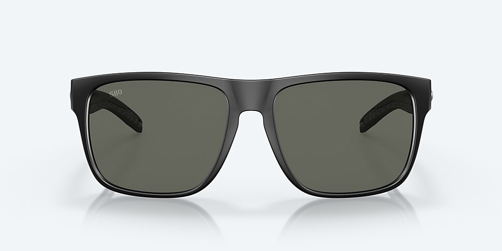 Costa Del Mar Spearo XL - Matte Black - Gray Polarized Glass (580G)