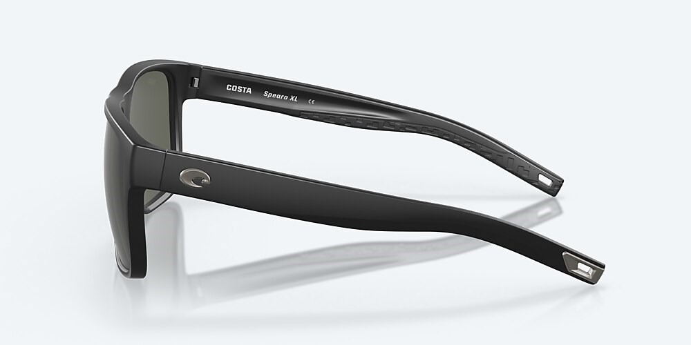 Costa Del Mar Spearo XL - Matte Black - Gray Polarized Glass (580G)