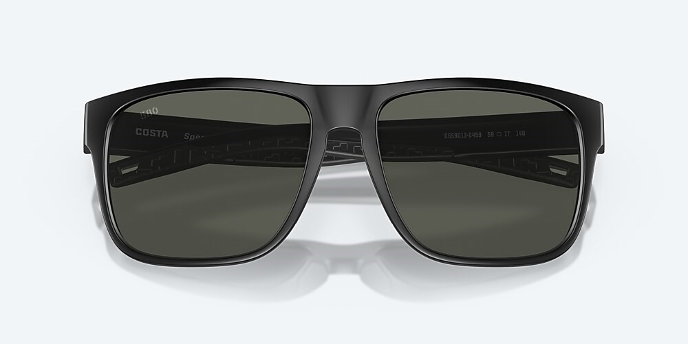 Costa Del Mar Spearo XL - Matte Black - Gray Polarized Glass (580G)