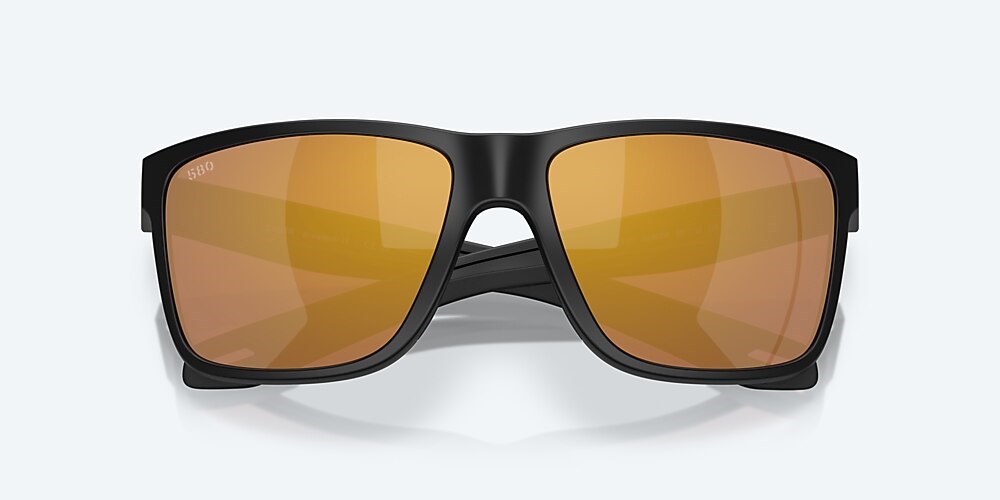 Costa Del Mar Broadbill II - Matte Black - Gold Mirror Polarized Glass (580G)