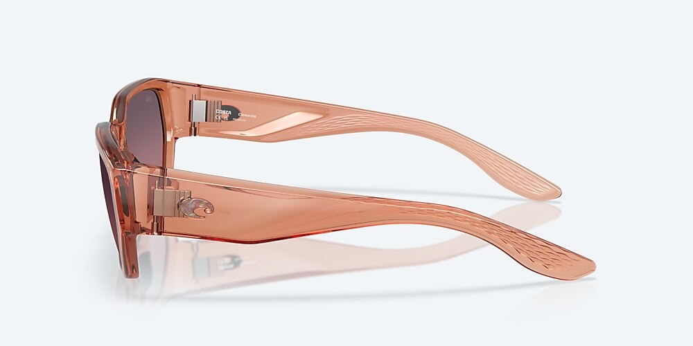 Costa Del Mar Clemente - Translucent Pink Sands - Rose Gradient Polarized Glass (580G)