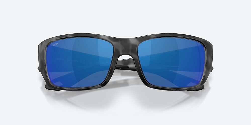 Costa Del Mar Schoolie - Matte Tiger Shark - Blue Mirror Polarized Polycarbonate (580P)
