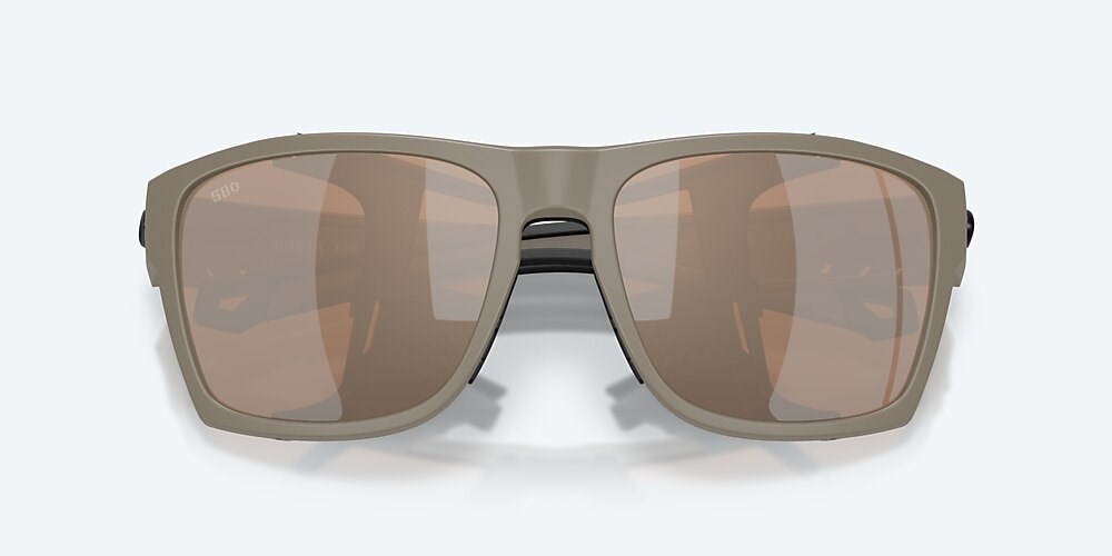 Costa Del Mar King Tide 6 - Matte Sand - Copper Silver Mirror Polarized Glass (580G)