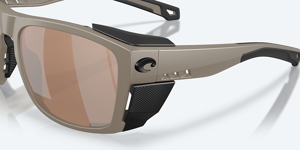 Costa Del Mar King Tide 6 - Matte Sand - Copper Silver Mirror Polarized Glass (580G)