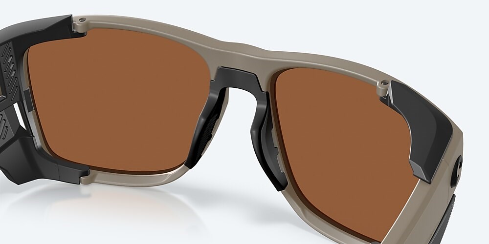 Costa Del Mar King Tide 6 - Matte Sand - Copper Silver Mirror Polarized Glass (580G)