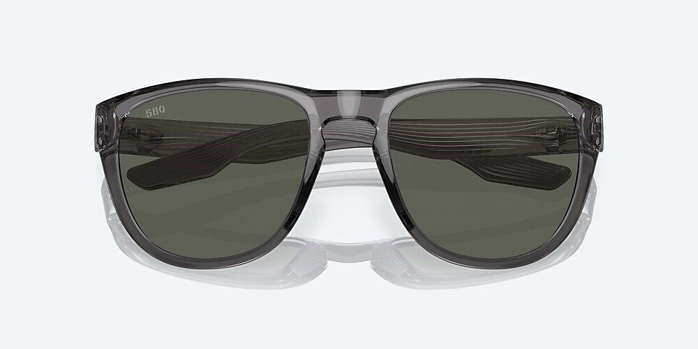 Costa Del Mar Irie - Gray Crystal - Gray Polarized Glass (580G)