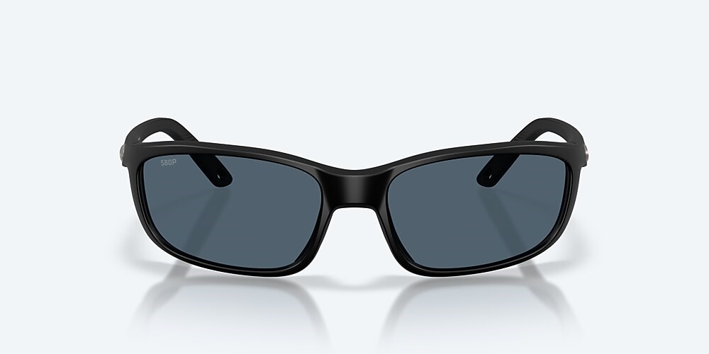 Costa Del Mar Brine II - Matte Black - Gray Polarized Polycarbonate (580P)