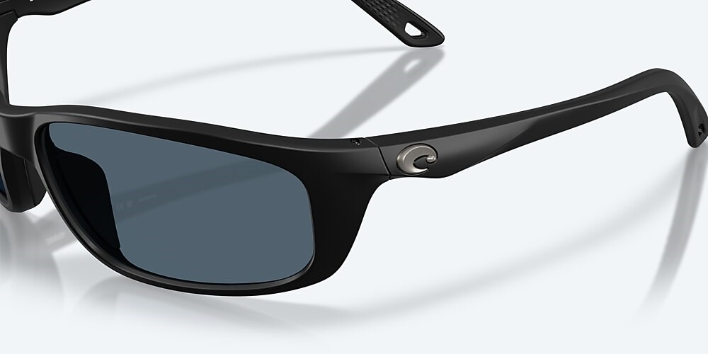 Costa Del Mar Brine II - Matte Black - Gray Polarized Polycarbonate (580P)